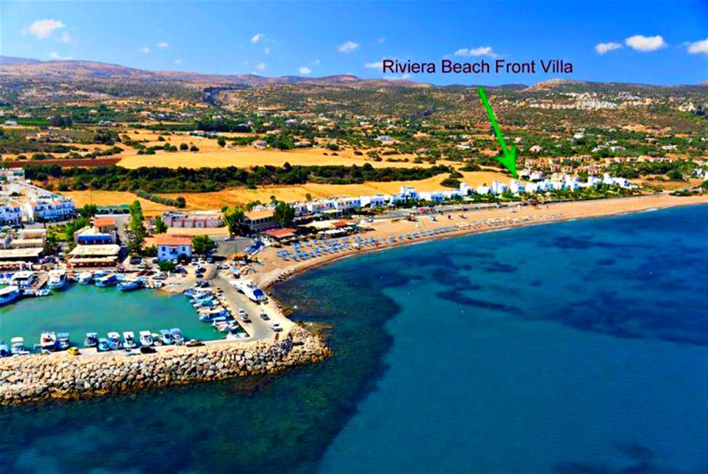 Latchi Beach Front Villa - Private Heated Pool - Amazing Uninterrupted Sea Views Πόλη Εξωτερικό φωτογραφία